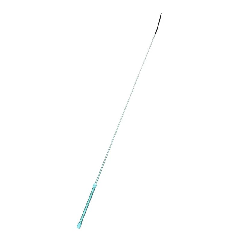 TuffRider Diamond Weave Dressage Whip Bright Sky Blue / 110cm