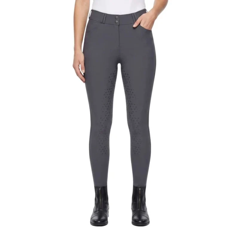 Equine CoutureLadies Dalton Tech Nova FS Breeches Charcoal / 24