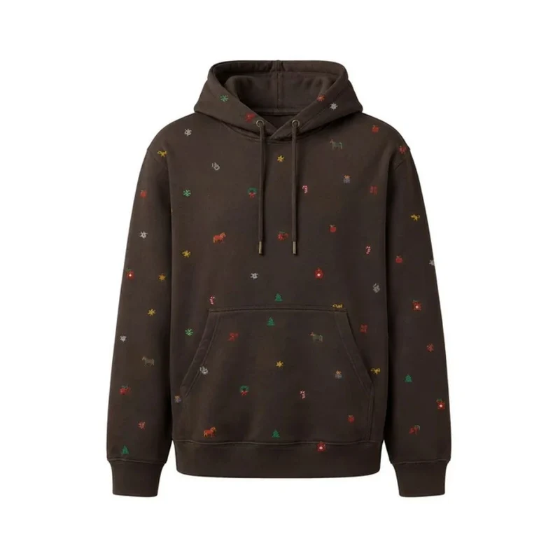Dapplebay Kids Holiday Charms Hoodie Dark Bay / 6-7