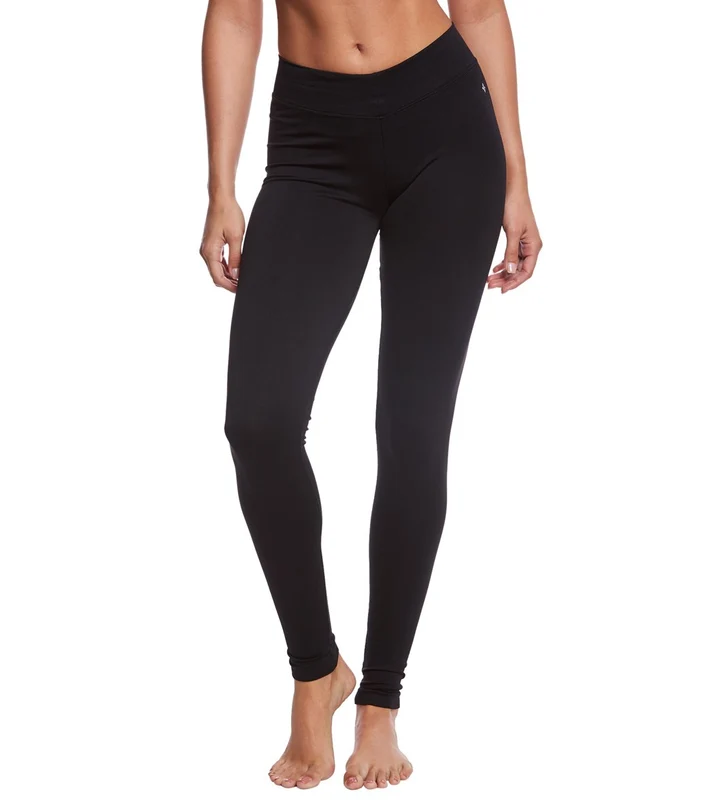 NUX V-Ankle Seamless Yoga Leggings Black / XS