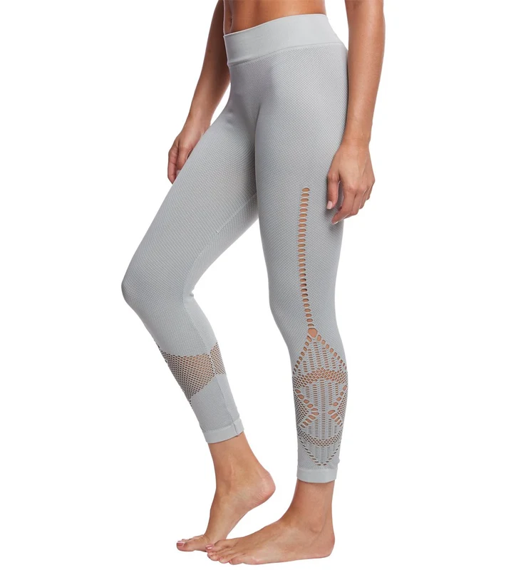 NUX Alana Seamless Yoga Capris Mist / L