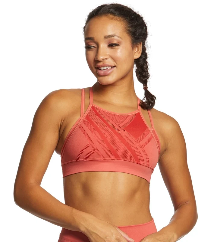 NUX Quintissential Seamless Yoga Sports Bra Imperial / L