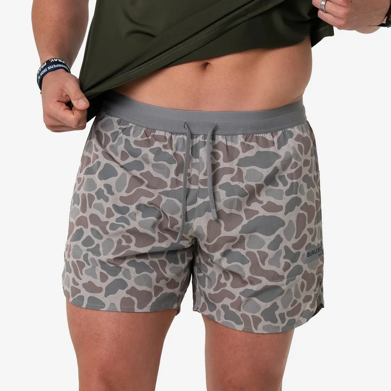 Burlebo Men's Training Shorts CLASSIC DEER CAMO / SM