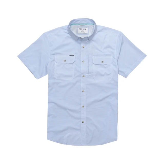 Men's The Anchoa Blue Microcheck / L Reg
