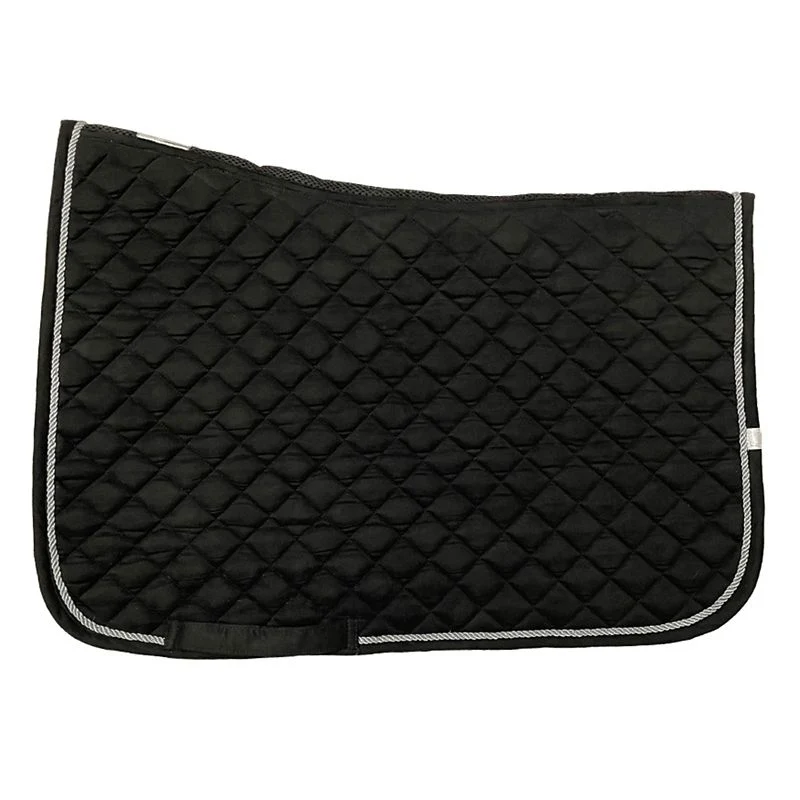 Lettia Coolmax Shadow Saddle Pad Black / 27" x 18" x 2"