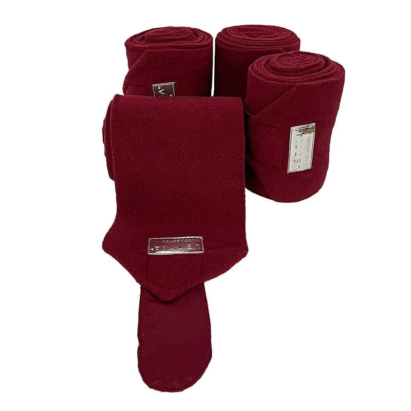 Lettia Shadow Polo Wrap Wine / 3 yards Long x 5" Wide