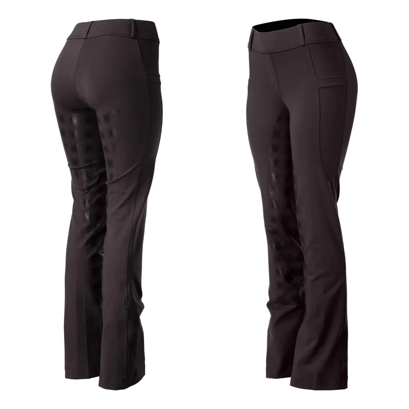 Equinavia Astrid Ladies Boot Cut Full Seat Riding Pants Coffee Brown / 22