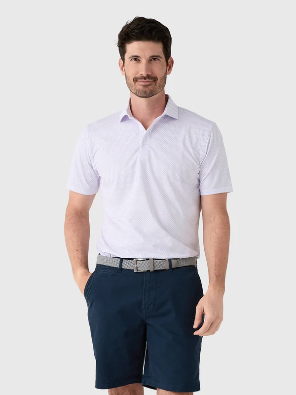 Holderness & Bourne Men's The Cromwell Polo L / BELMONT & HORIZON BLUE