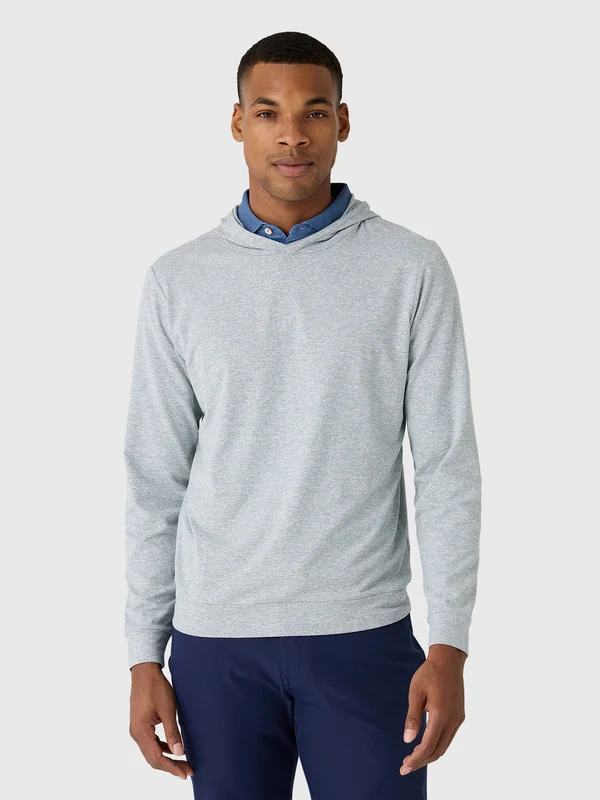 Holderness & Bourne Men's The Hamilton Hoodie S / HEATHERED CALIFORNIA SPRUCE/WHITE
