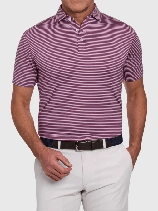 Holderness & Bourne Men's The Dover Polo M / NAPA/WHITE