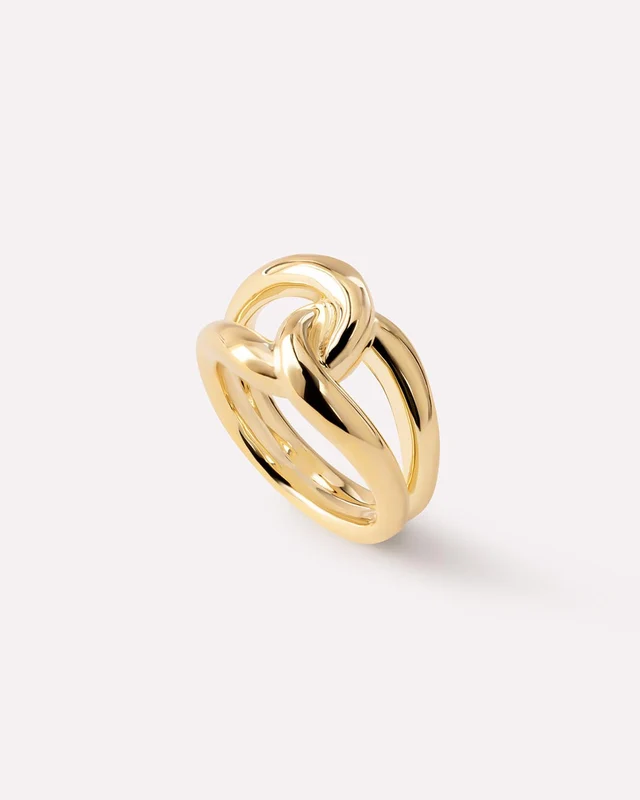 Statement Ring - Violet Loop Ring 6