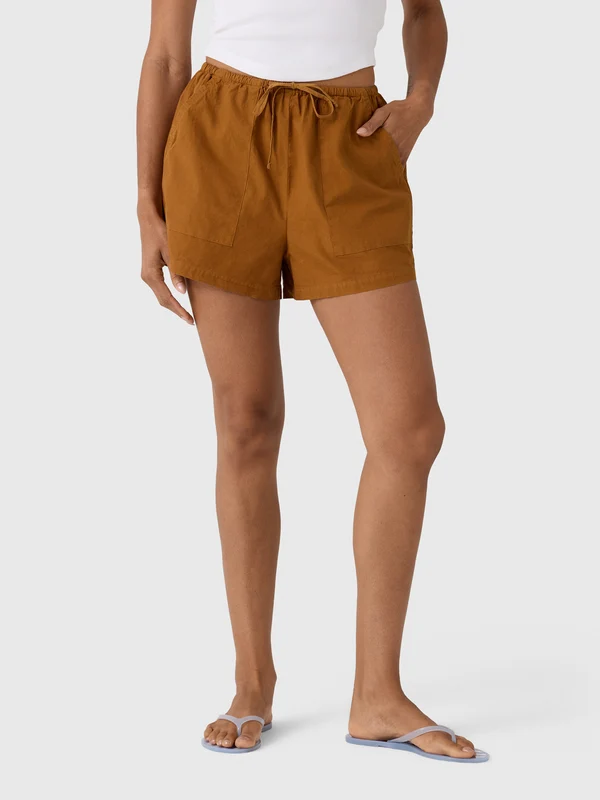 Leset Women's Kyoto Pocket Short M / COPPER