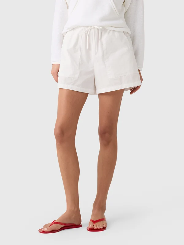 Leset Women's Kyoto Pocket Short M / ICE