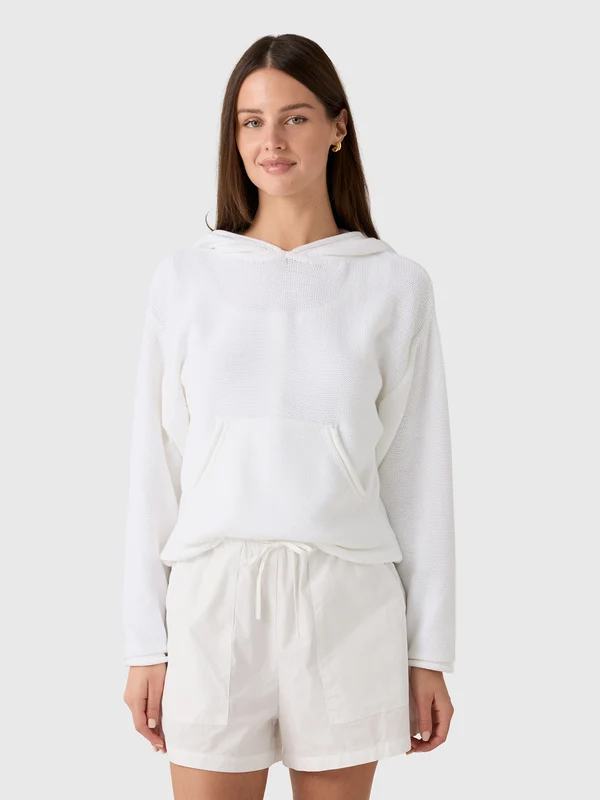 Leset Women's Mae Hoodie L / PARCHMENT