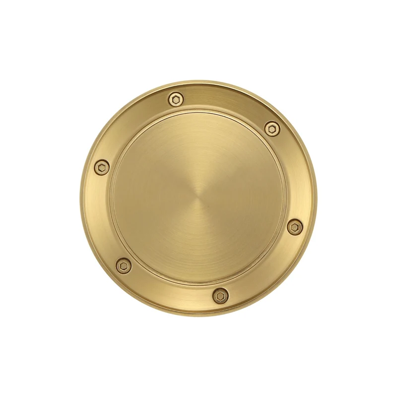Spitfire Decorative Cap, Brushed Satin Brass Finish Brushed Satin Brass