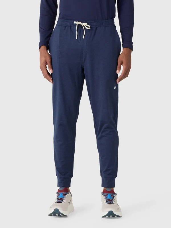 Rhoback Men's Heather Sprint Performance Jogger XXL / FLEET NAVY/FLEET NAVY