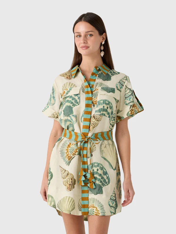 Hunter Bell Women's Nicole Dress XL / SOMERS SHELL CREAM