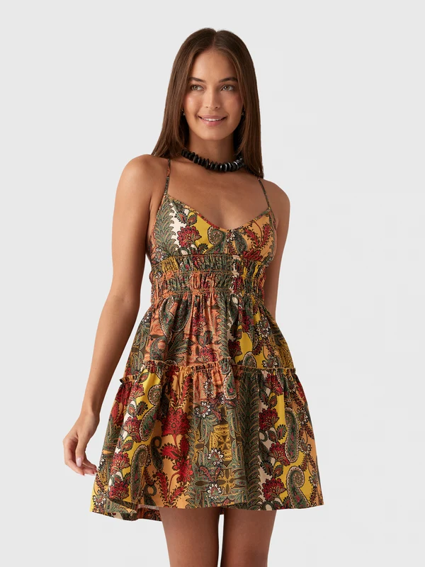 Hunter Bell Women's Callaway Dress 6 / HIGHLAND TAPESTRY