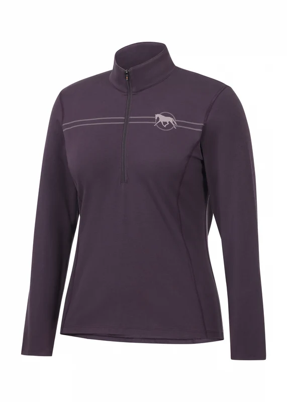 Kerrits Equi Rhythm Lite Quarter Zip Top Elderberry / Large