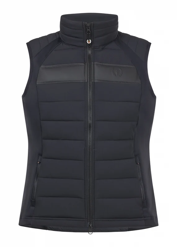 Kerrits All Trek Performance Quilted Vest Black / 1X-Large