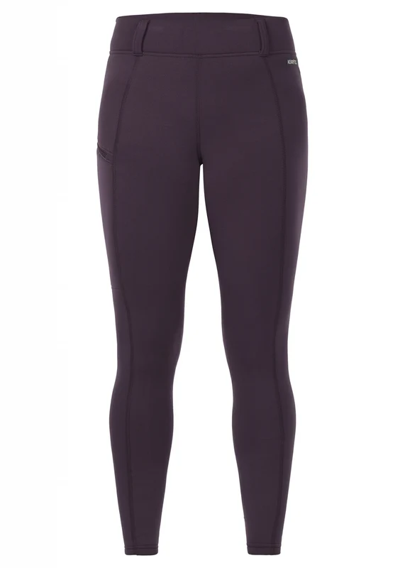 Kerrits Power Flex Fleece Pocket Tights Elderberry / X-Large
