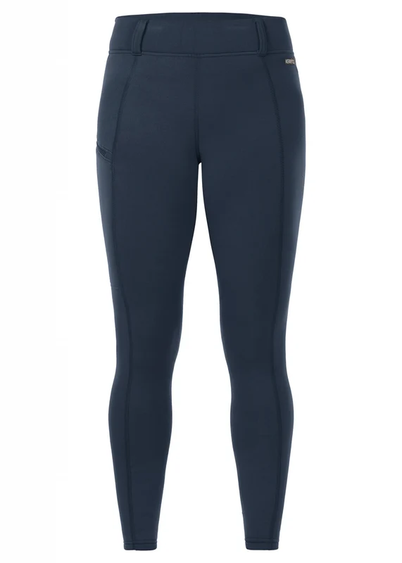 Kerrits Power Flex Fleece Pocket Tights Nightfall / 1X-Large