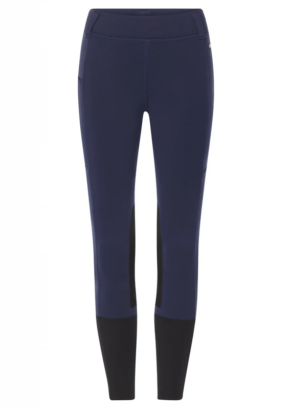 Kerrits Kids Sit Tight Wind Pro Knee Patch Tights Nightfall / Large
