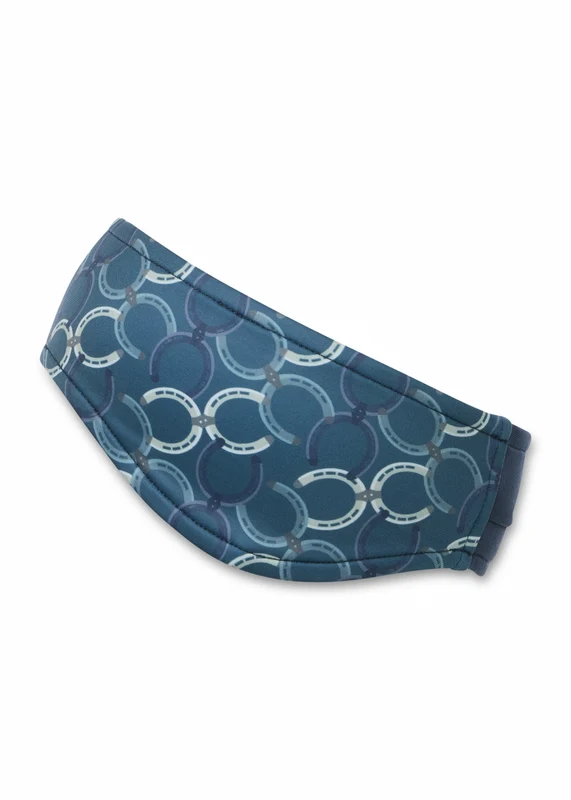 Kerrits Traverse Fleece Headband Jasper Horseshoe Honeycomb / One Size