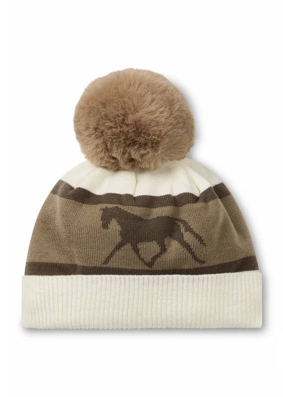 Kerrits Pony Pom Hat Oatmeal Heather / One Size