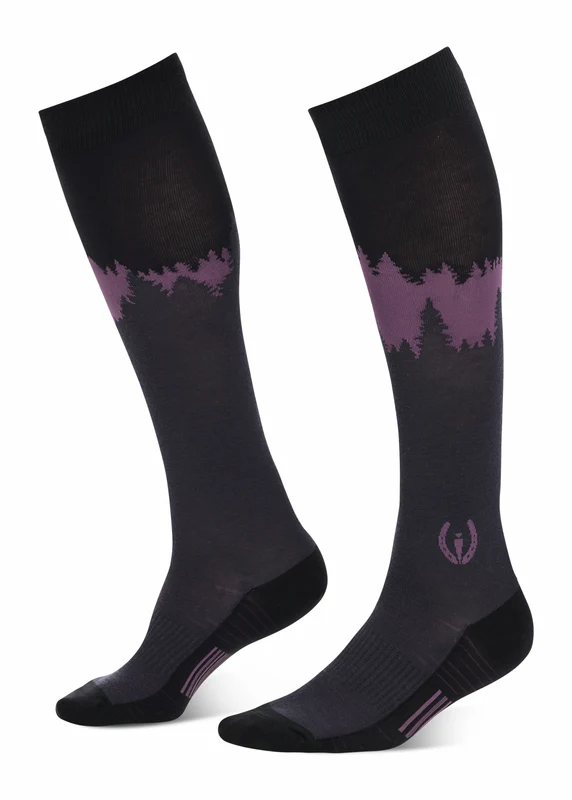 Kerrits Timber Trail Wool Knee-Hi Socks Elderberry / One Size