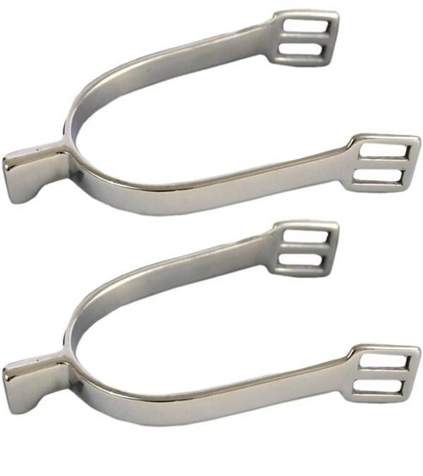 Jacks Ladies Hammerhead Spurs - Sold in Pairs 15mm Stainless Steel / 30MM