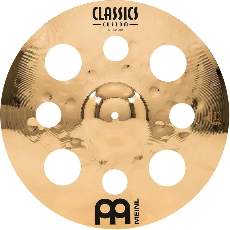 Prato De Bateria Trash Crash Meinl Classics Custom 16