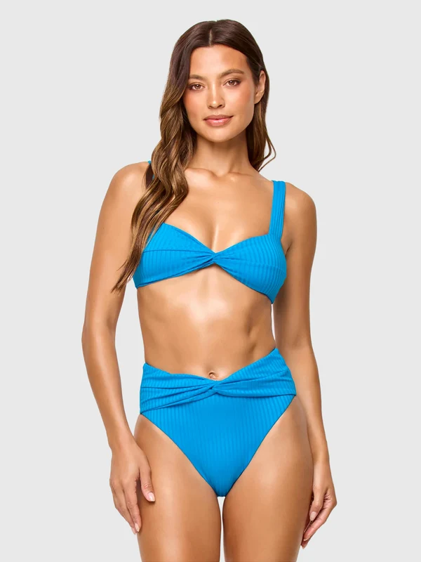 L Space Women's Gigi Bikini Bottom L / Electric Blue