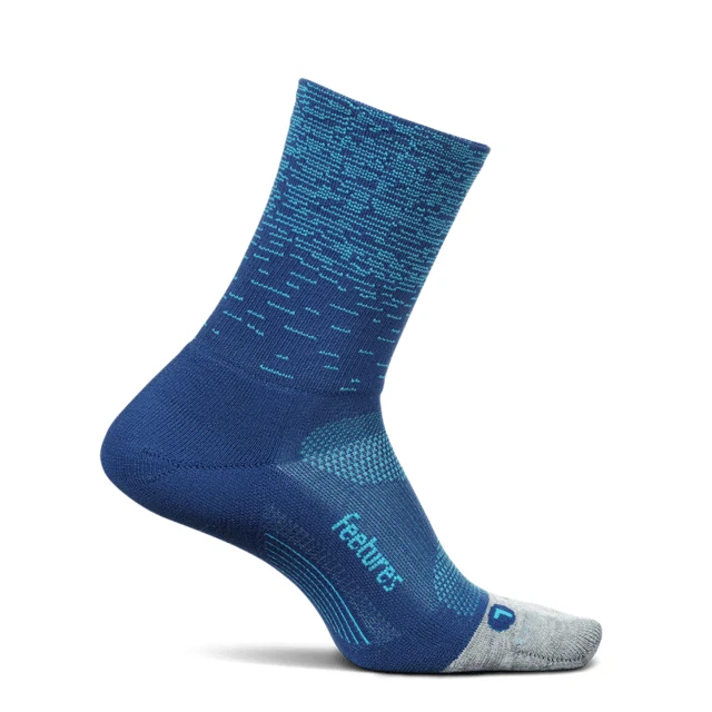 Elite Light Cushion Mini Crew Blue Static / L