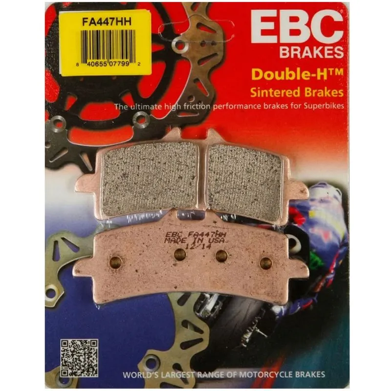 Pastilha Freio Dianteiro Ninja ZX10R GSXR 600 FA447HH - EBC