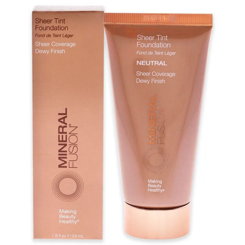 Sheer Tint Foundation - Neutro Por Mineral Fusion Para Mulheres