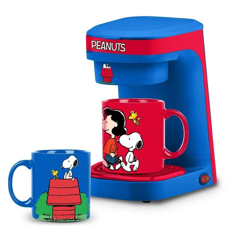 Single Cup Coffee Maker Gift Set - Peanuts Imperfect