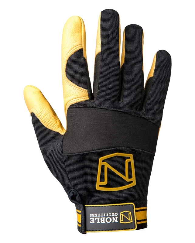 Noble Equestrian MaxVent Work Glove Black & Tan / X-Large