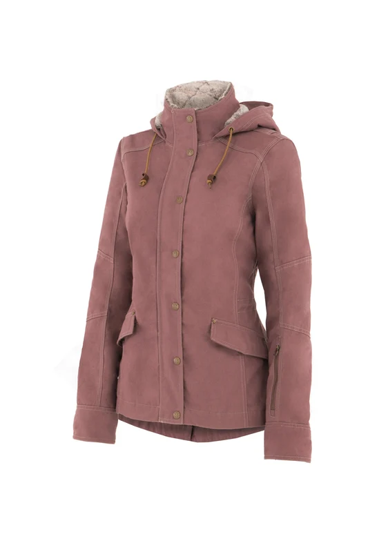 Noble Equestrian Girl Tough Canvas Jacket Antique Bronze / Large