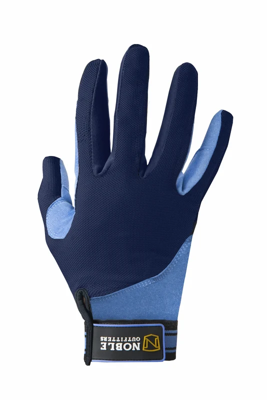 Noble Equestrian Perfect Fit Cool Mesh Glove Navy / 5