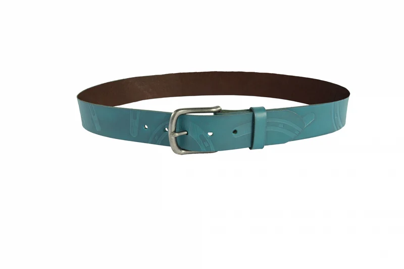 Noble Equestrian Pony Print Belt Seaport / Large