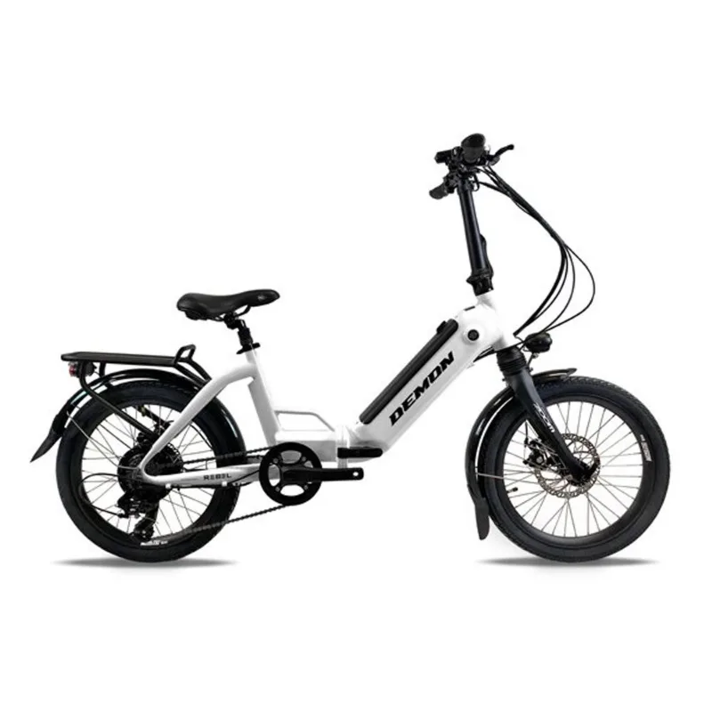 Demon Rebel White 20 In. Foldable E-bike