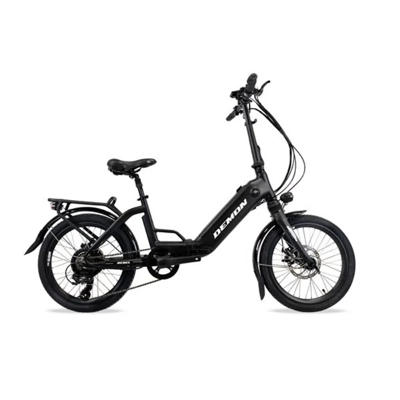 Demon Rebel Black 20 In. Foldable E-bike
