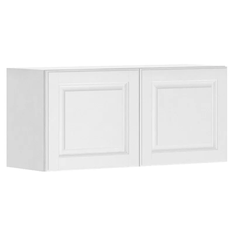 Eklipse Wall Kitchen Cabinet with 2 Doors - Cristal Collection - 15-in x 33-in - White