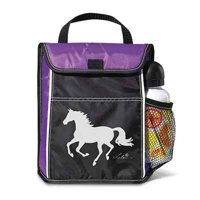 Tek Trek Gallop Horse Lunch Sack Purple