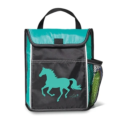 Tek Trek Gallop Horse Lunch Sack Turquoise