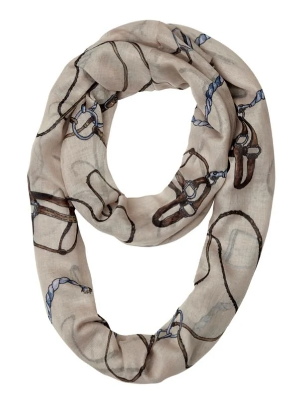 Lila Bridles 'n Things Infinity Scarf Bridles / 36" x 70"