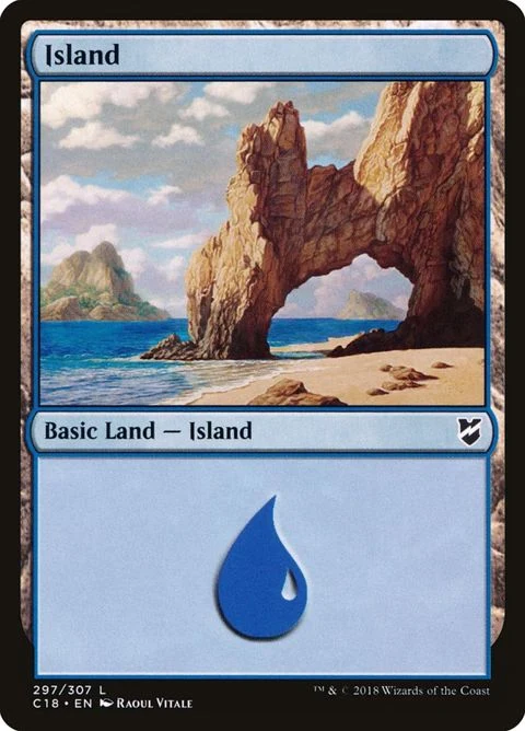 Island (297) Non-Foil / Near Mint