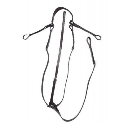 Gatsby Raised Breastplate with Attachment Havanna / Horse