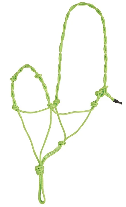 Direct Equine Rope Halters Assorted / 12 Pack